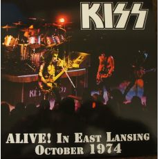 LP KISS ALIVE! In EAST LANSING 1974 Color Vinyl Raritní!
