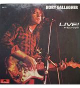 LP RORY GALLAGHER Live In Europe