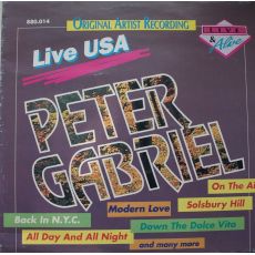 LP PETER GABRIEL  Live USA Los Angelos 1977