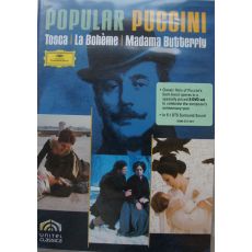 3 DVD Puccini Tosca, la Boheme, Madama Butterfly